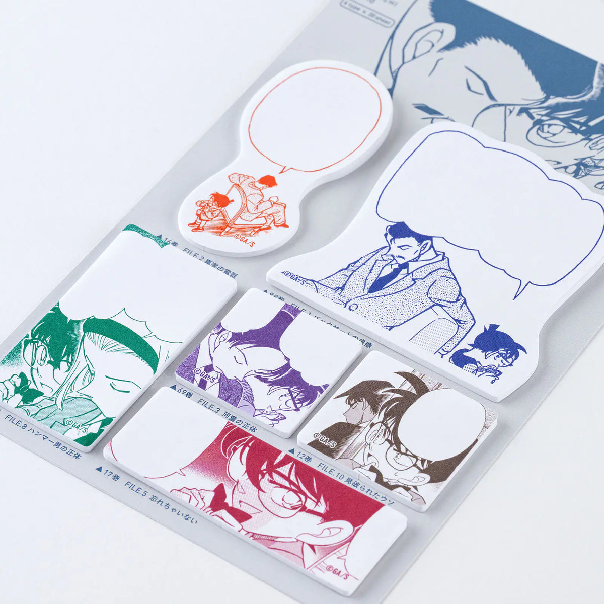 Papelería Detective Conan - Notas adhesivas de burbuja de diálogo — foto 2