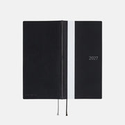 Agenda White Line — Black — Weeks Softcover Book — foto 6