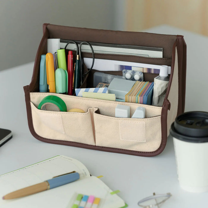 Papelería y accesorios Hobonichi — Stappo (Canvas: Ivory Brown) — foto 2