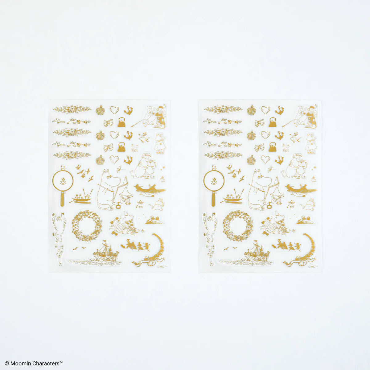 Calcomanías Moomin Foil-Stamped Clear Stickers — foto 2