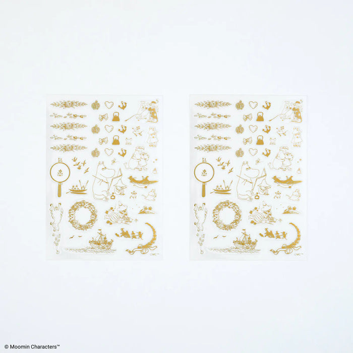 Calcomanías Moomin Foil-Stamped Clear Stickers — foto 2