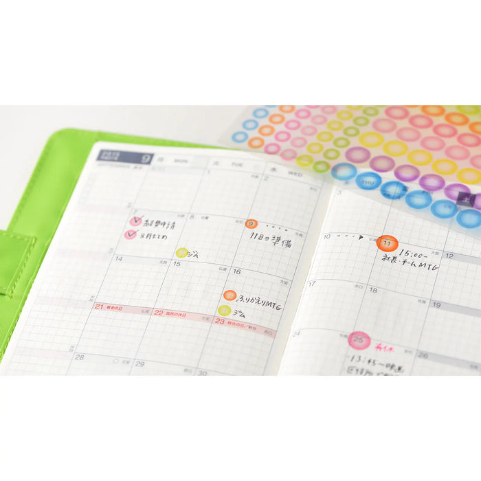 Papelería y accesorios Hightide — Calcomanías transparentes con puntos — foto 2