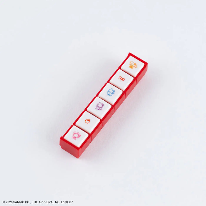 Sello de botón Pochitto6 Hello Kitty — Kodomo no Kao x Hobonichi Techo — foto 2