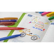 Papelería y accesorios Pentel — Brush-Touch Felt Tip Pen 0.7～1.5ｍｍ — 0.7-1.5mm — foto 2