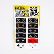 Papelería y accesorios ONE PIECE magazine — Pirate Flag Index Stickers — foto 2