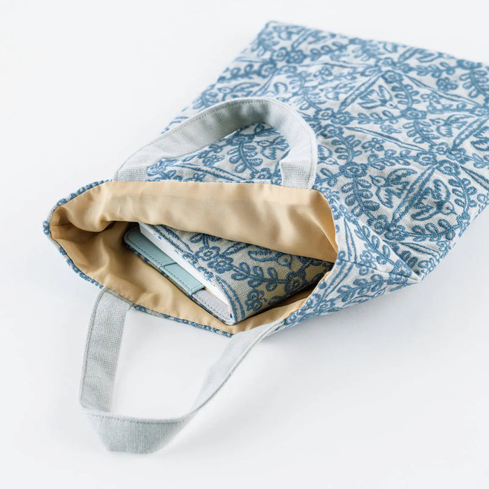 Bolsa de mano minä perhonen x Hobonichi — felice (Blue) — foto 2