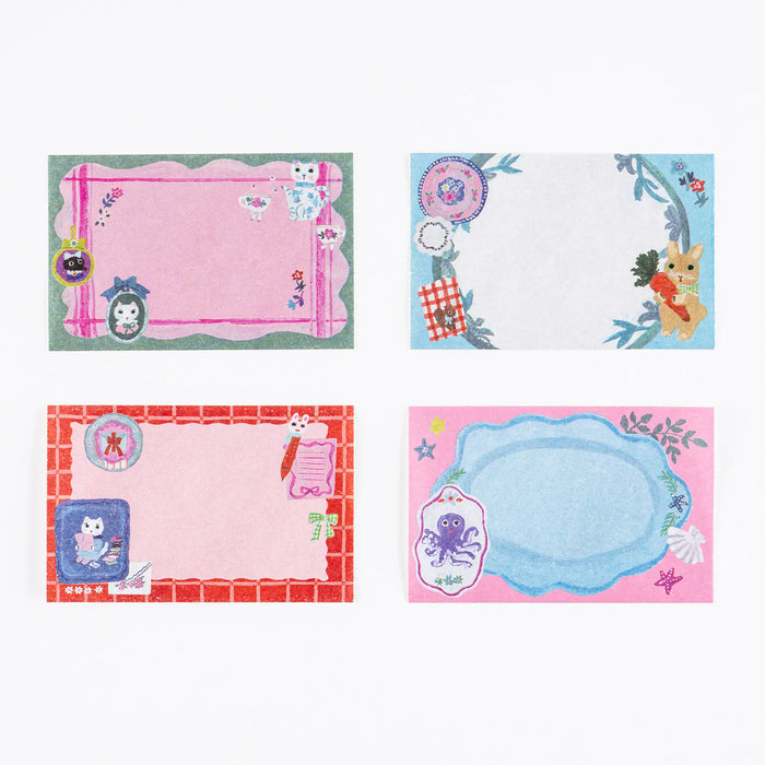 Papelería y accesorios Yumi Kitagishi — Sticky Note Roll - White Cat’s Table Decorations — foto 2