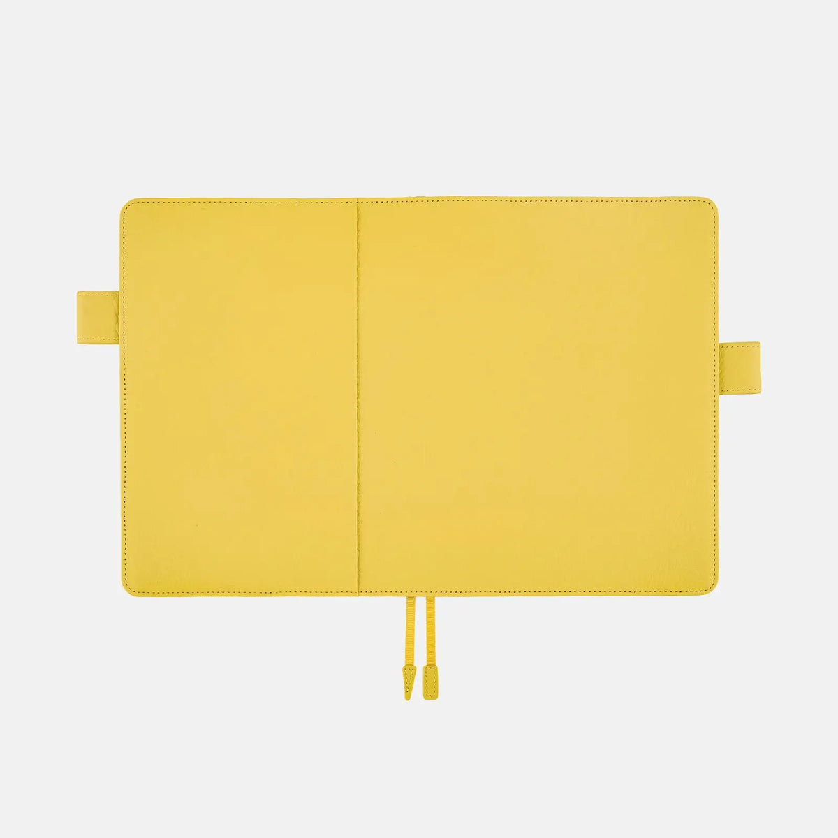 Cubierta para agenda Leather — Brilliant Yellow — A5 Cousin Size — foto 5