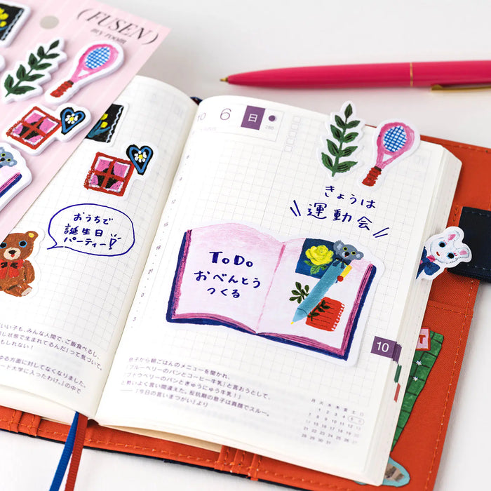 Notas adhesivas Hobonichi de Yumi Kitagishi - My Room — foto 2