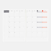 Agenda Hobonichi Techo 2027 English Cousin Book — Tamaño A5 / Diaria / Inicio en enero / Inicio en lunes — foto 2