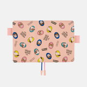 Cubierta para agenda Candy Stripper — Random Dog & Cat (Pink) — A6 Tamaño Original — foto 6