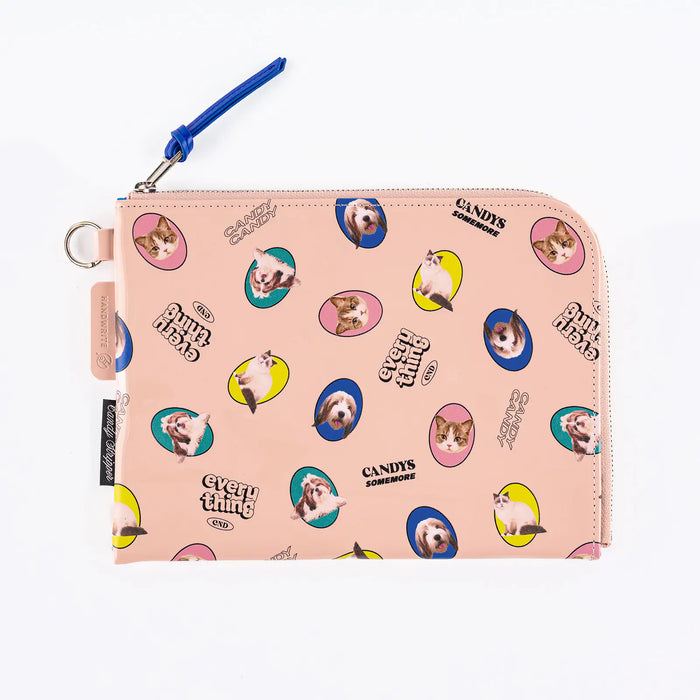 Papelería y accesorios Candy Stripper — Funda plana aleatoria perro y gato para A6 / A5 — foto 2