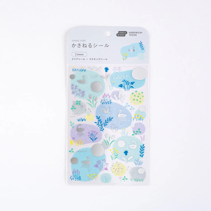 Papelería y accesorios Yuri Sanae — Layering Stickers (Forest Lake) — foto 2