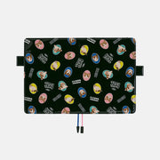 Cubierta para agenda Candy Stripper — Random Dog & Cat (Black) — A5 Cousin Size — foto 6