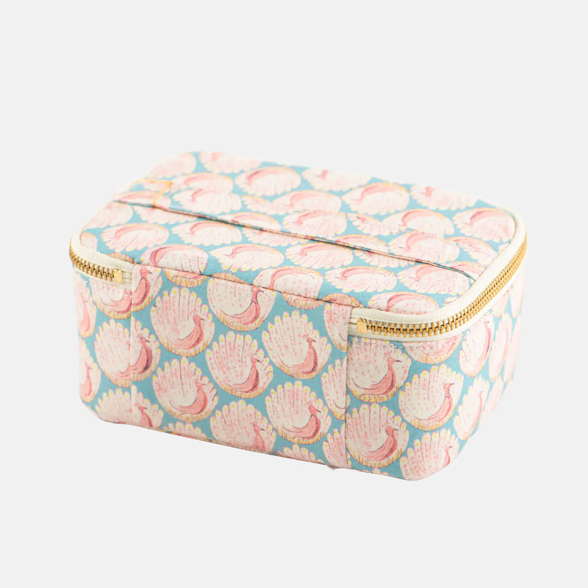 Organizador Liberty Fabrics — Peacocks of Grantham Hall — Bolsa contenedora de cajón — foto 5