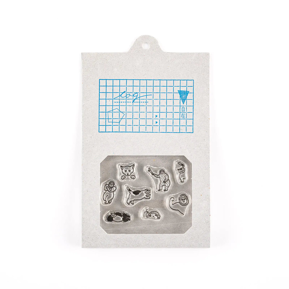 Jizai Clear Stamp LOG Techo Hype Squad - Animal — foto 2