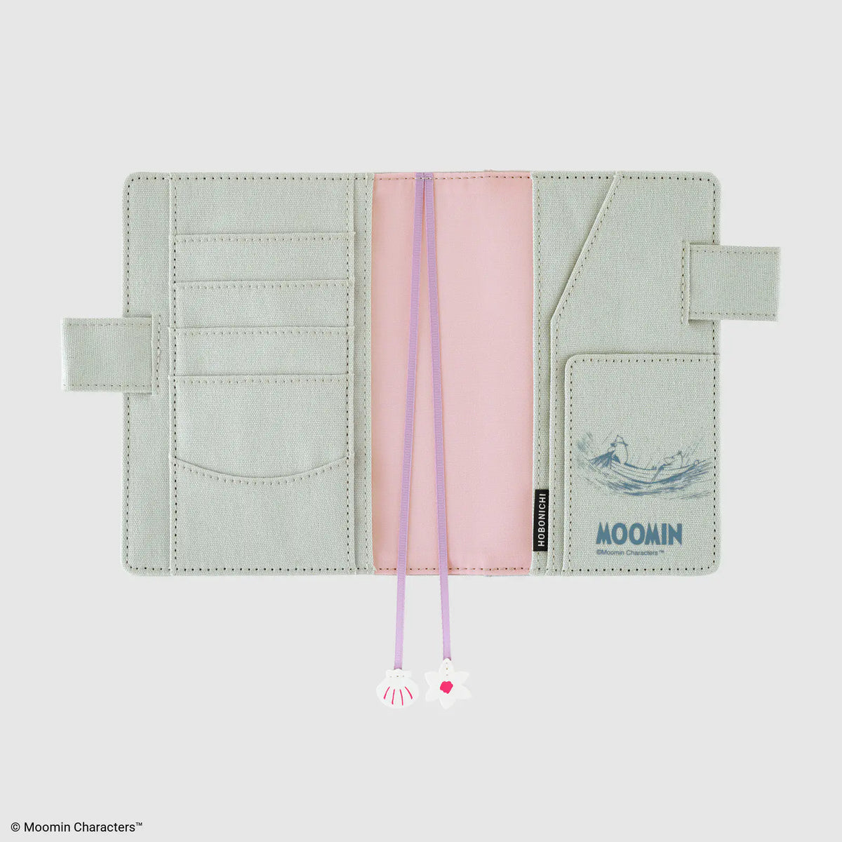 Cubierta para agenda Moomin — My Yard (Pale Mint) — foto 7