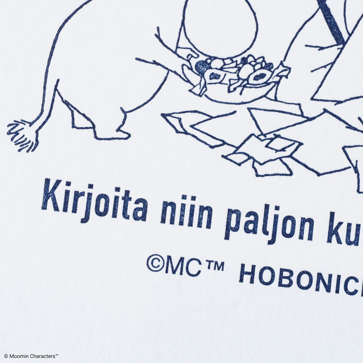 Papelería y accesorios Moomin — Papel absorbente de tinta Hobonichi — foto 3