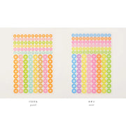 Papelería y accesorios Hightide — Calcomanías transparentes con puntos — foto 3