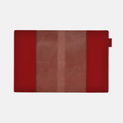 Cubierta de cuero para agenda Hobonichi 5-Year Techo grande (Rojo) - Tamaño A5 — foto 5