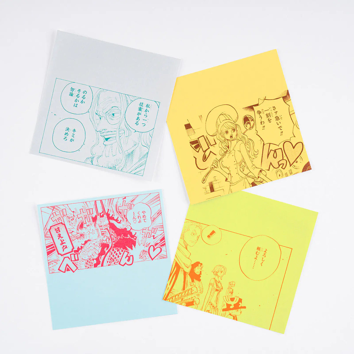 Papelería y accesorios ONE PIECE magazine — Papel de carta cuadrado para compartir tus sentimientos Vol. 2 — foto 3