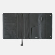 Cubierta para agenda Leather - Charcoal Gray - A5 Cousin Size — foto 6