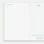 Agenda Hobonichi Techo 2027 Inglés Libro Original — Tamaño A6 / Diario / Inicio en enero / Semana desde lunes — foto 3