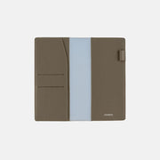 Cubierta para agenda Weeks Leather — Taut (Gris y Azul Claro) — foto 7