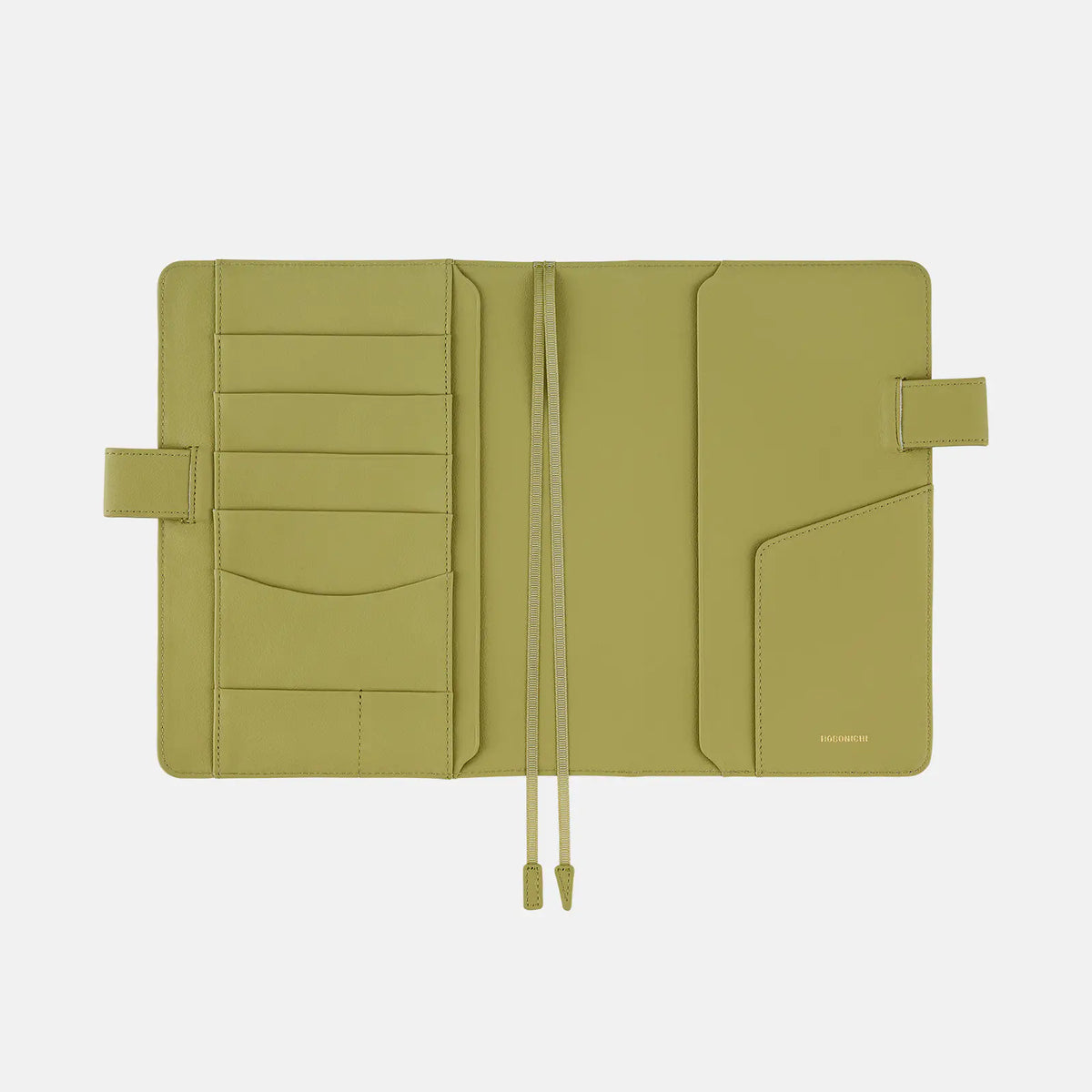 Cubierta para agenda Leather - Sage Green - A5 Cousin Size — foto 7