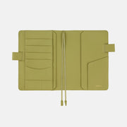 Cubierta para agenda Leather - Sage Green - A5 Cousin Size — foto 7