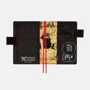 Cubierta para agenda ONE PIECE magazine — Straw Hat Luffy (Black) — A6 Original Size — foto 7