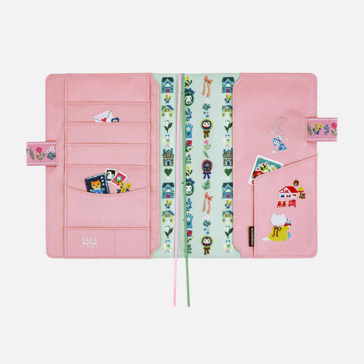 Cubierta para agenda Yumi Kitagishi — White Cat Village — A5 Cousin Size — foto 7