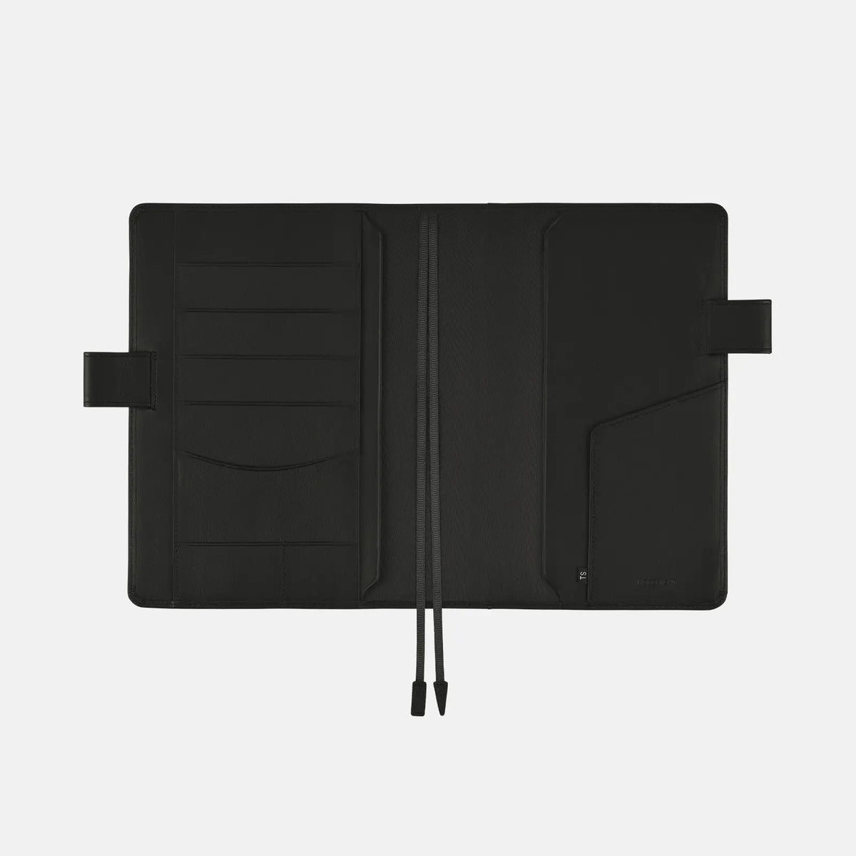 Cubierta para agenda Leather — TS Basic - Black — A5 Cousin Size — foto 6