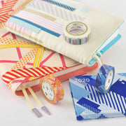 Cinta washi mt - Red x Yellow Mix — foto 3