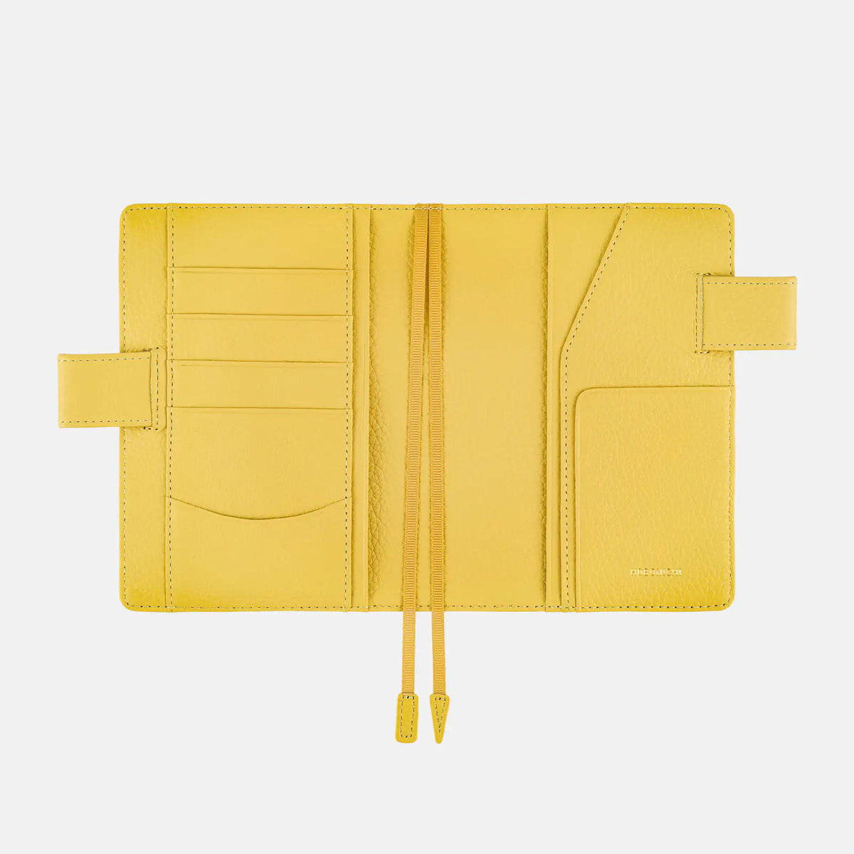 Cubierta para agenda Leather — Brilliant Yellow — A6 Original Size — foto 6