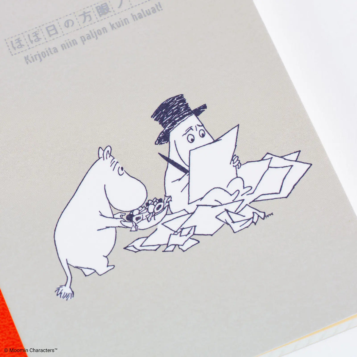 Papelería y accesorios Moomin — Hobonichi Graph Notebook — foto 3