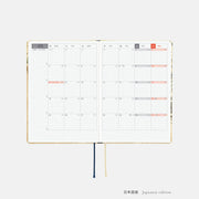 Agenda V&A Series — Vine — HON / Tamaño A6 / Diaria / Edición en inglés o japonés / Inicio en enero / Inicio en lunes — foto 11
