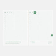 Agenda Hobonichi Techo 2027 English Cousin Book — Tamaño A5 / Diaria / Inicio en enero / Inicio en lunes — foto 4