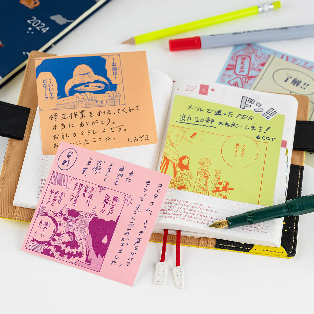 Papelería y accesorios ONE PIECE magazine — Papel de carta cuadrado para compartir tus sentimientos Vol. 2 — foto 4