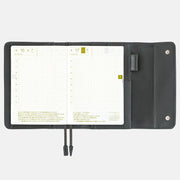 Cubierta para agenda Leather — Charcoal Gray — A6 Original Size — foto 7
