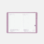 Cubierta para agenda Only is Not Lonely — Lilac — A6 Tamaño Original — foto 8