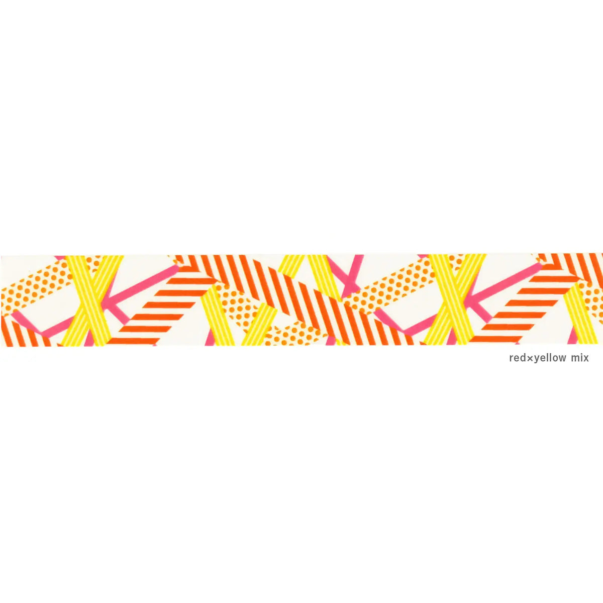 Cinta washi mt - Red x Yellow Mix — foto 4