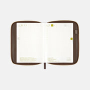 Cubierta para agenda Taut Zipped (Café au Lait Plaid) — A5 Cousin Size — foto 7