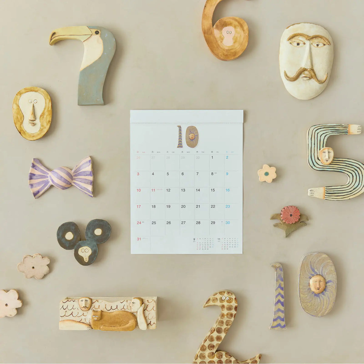 Hobonichi Whiteboard Calendar 2027 - Mediano — foto 4