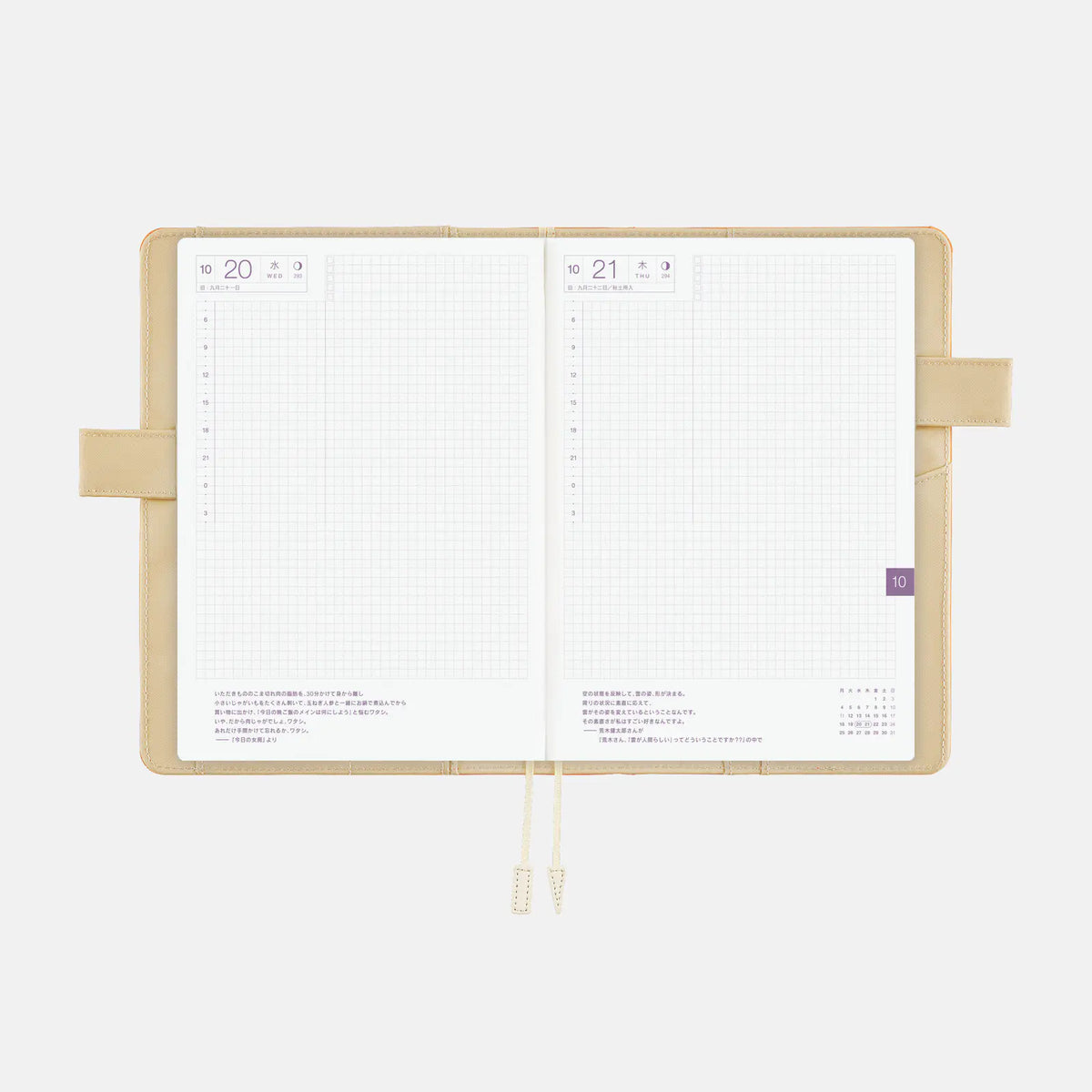 Cubierta para agenda Colors — Mango Latte — A5 Cousin Size — foto 8