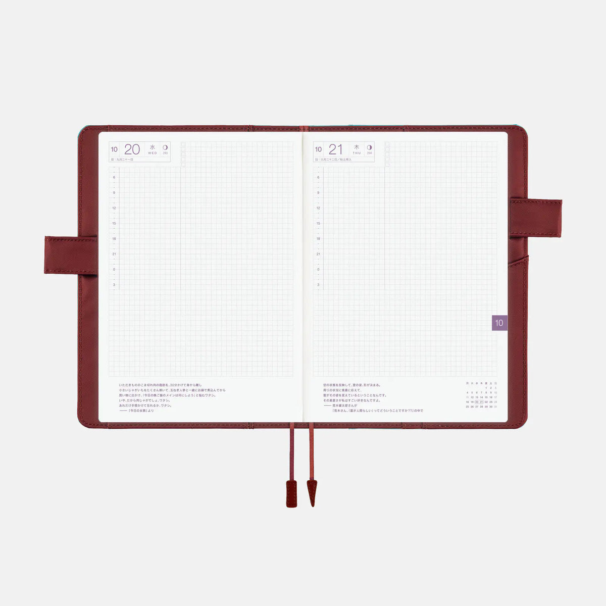 Cubierta para agenda Colors — Misty Cedar — A5 Cousin Size — foto 8