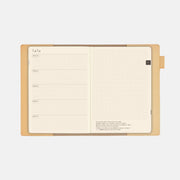 Cubierta de cuero para agenda Hobonichi 5-Year Techo Large — foto 6