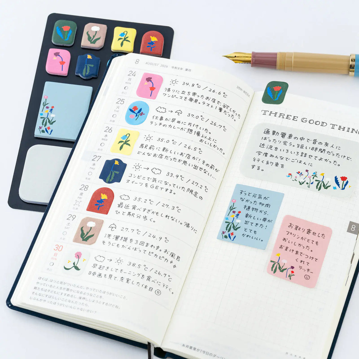 Notas adhesivas Yoshie Watanabe — Sticky Notes (Petit Bloom) — foto 4
