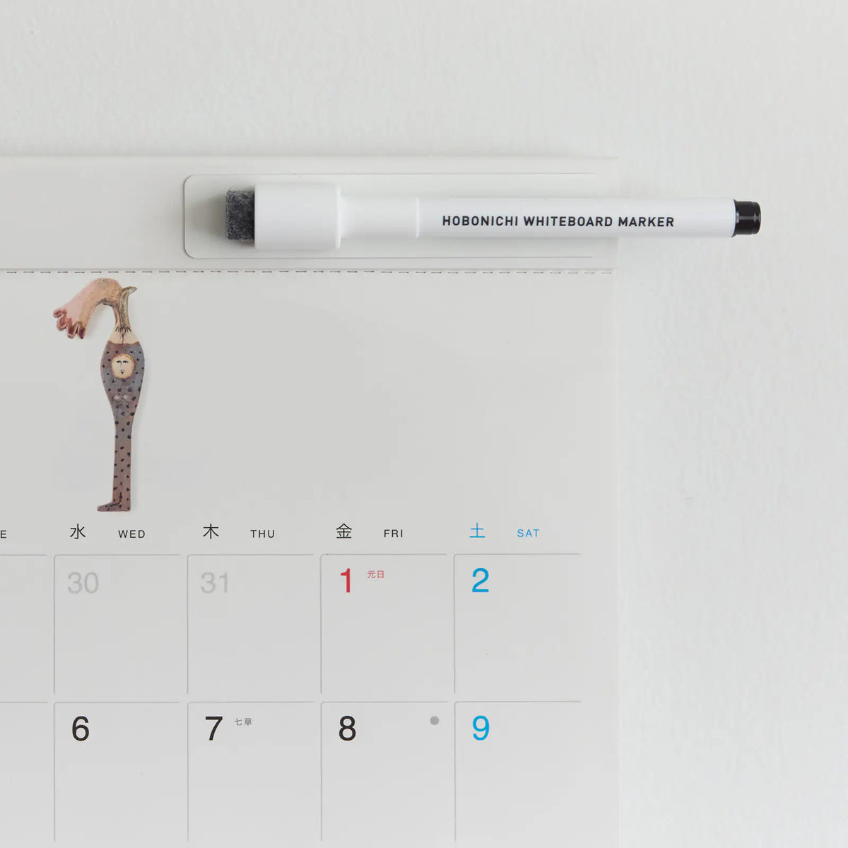 Hobonichi Whiteboard Calendar 2027 - Mediano — foto 5