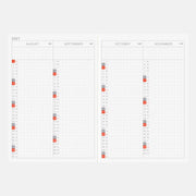 Agenda Hobonichi Techo 2027 Inglés Libro Original — Tamaño A6 / Diario / Inicio en enero / Semana desde lunes — foto 5